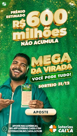 Imagem oficial da Mega da Virada da Caixa Econômica Federal